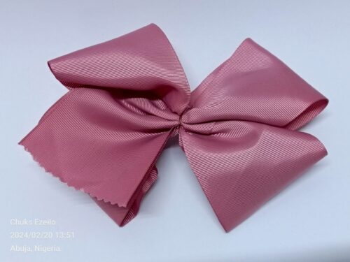 Pink Hair Bow