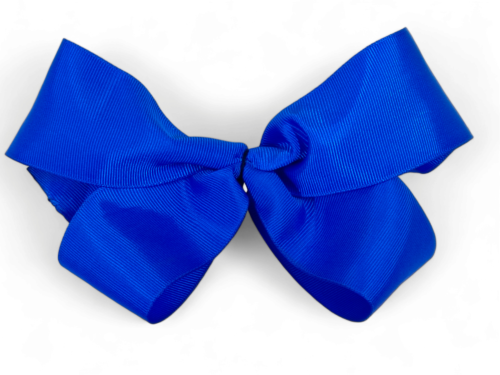 Blue Hair Bow