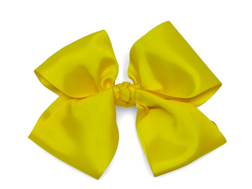 Yellow Hair Bow