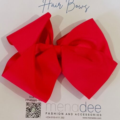 Jumbo: Red Hair Bow